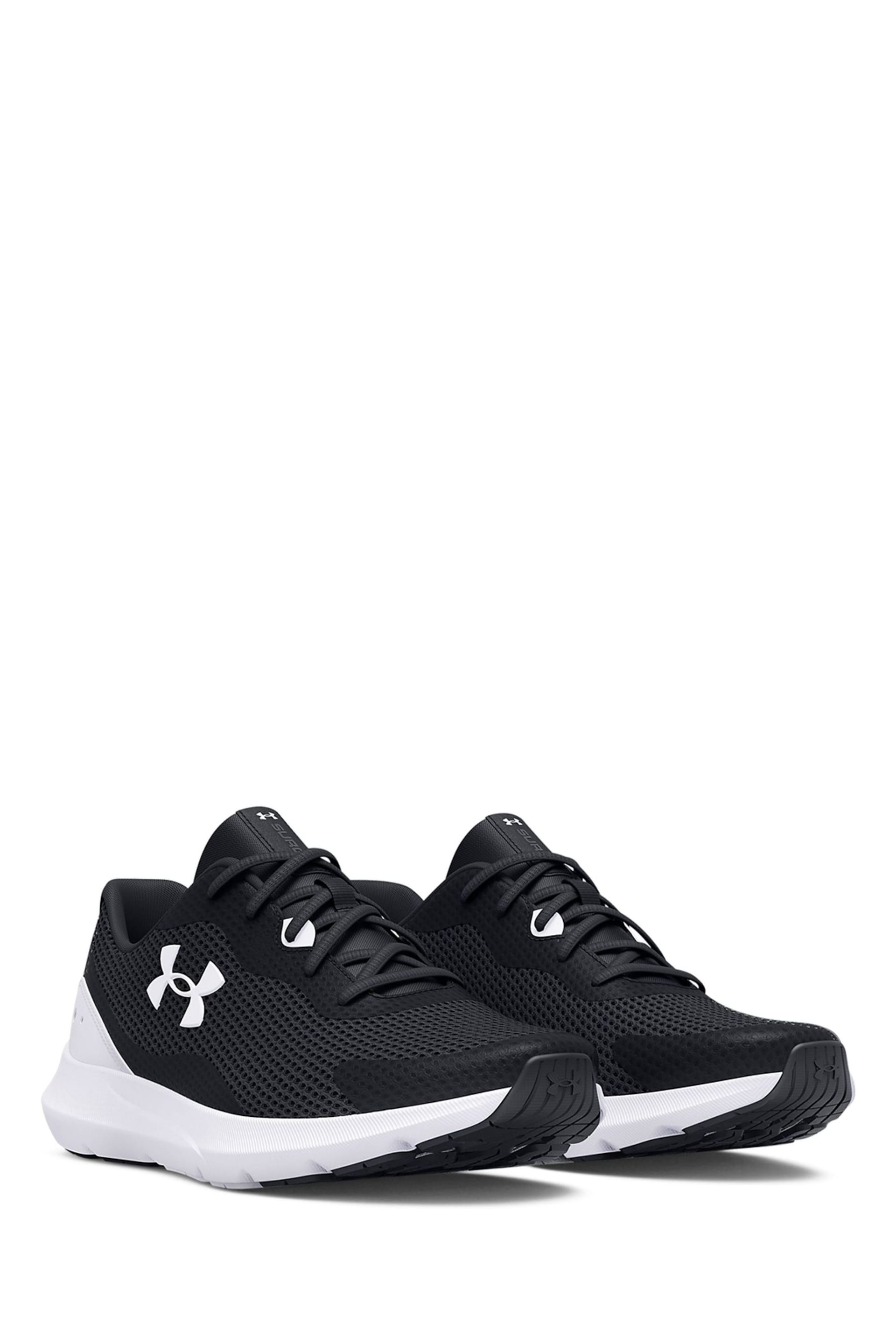 Under Armour Surge 3 Black Trainers - Image 5 of 7