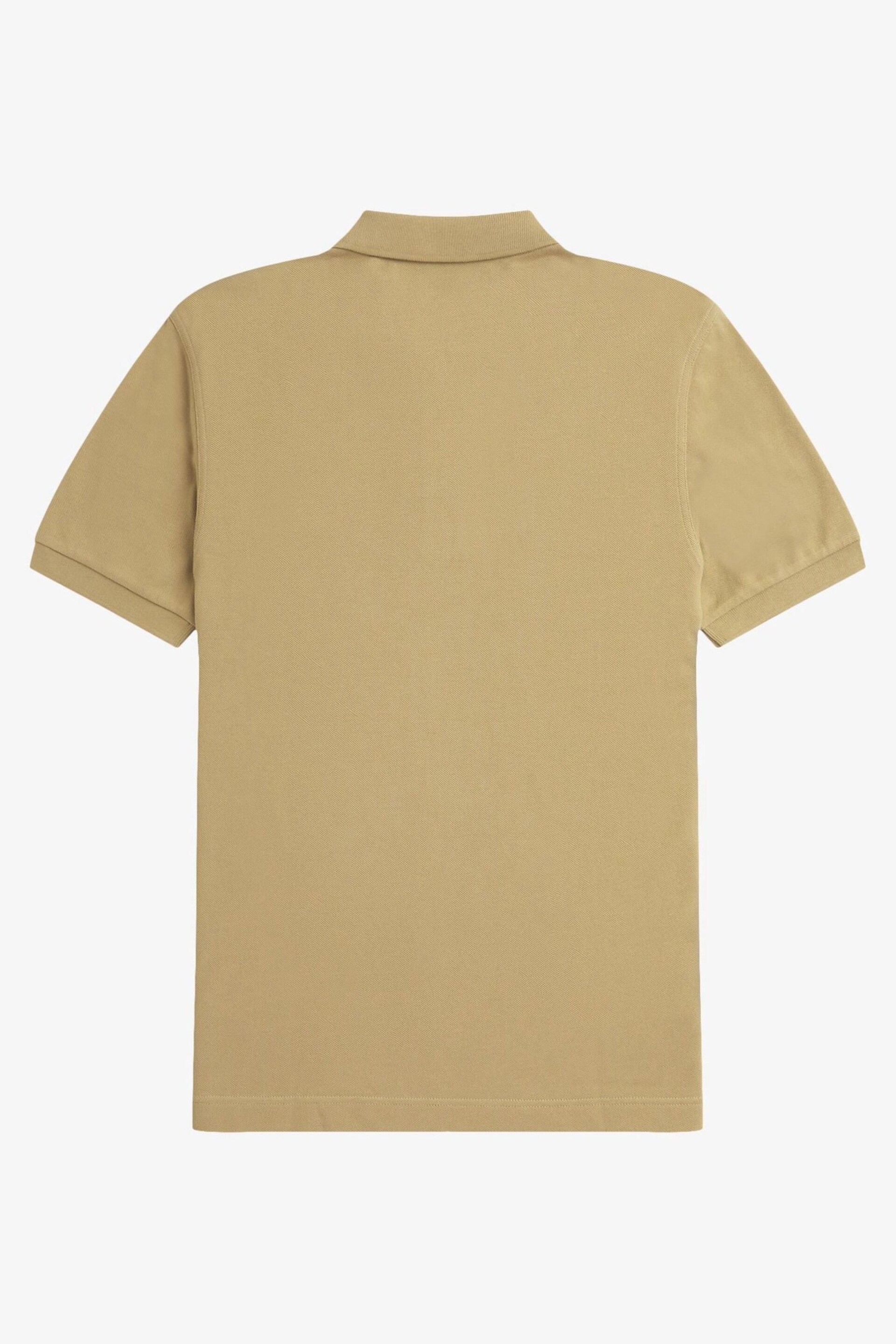 Fred Perry Stone Zip Neck Polo Shirt - Image 5 of 5