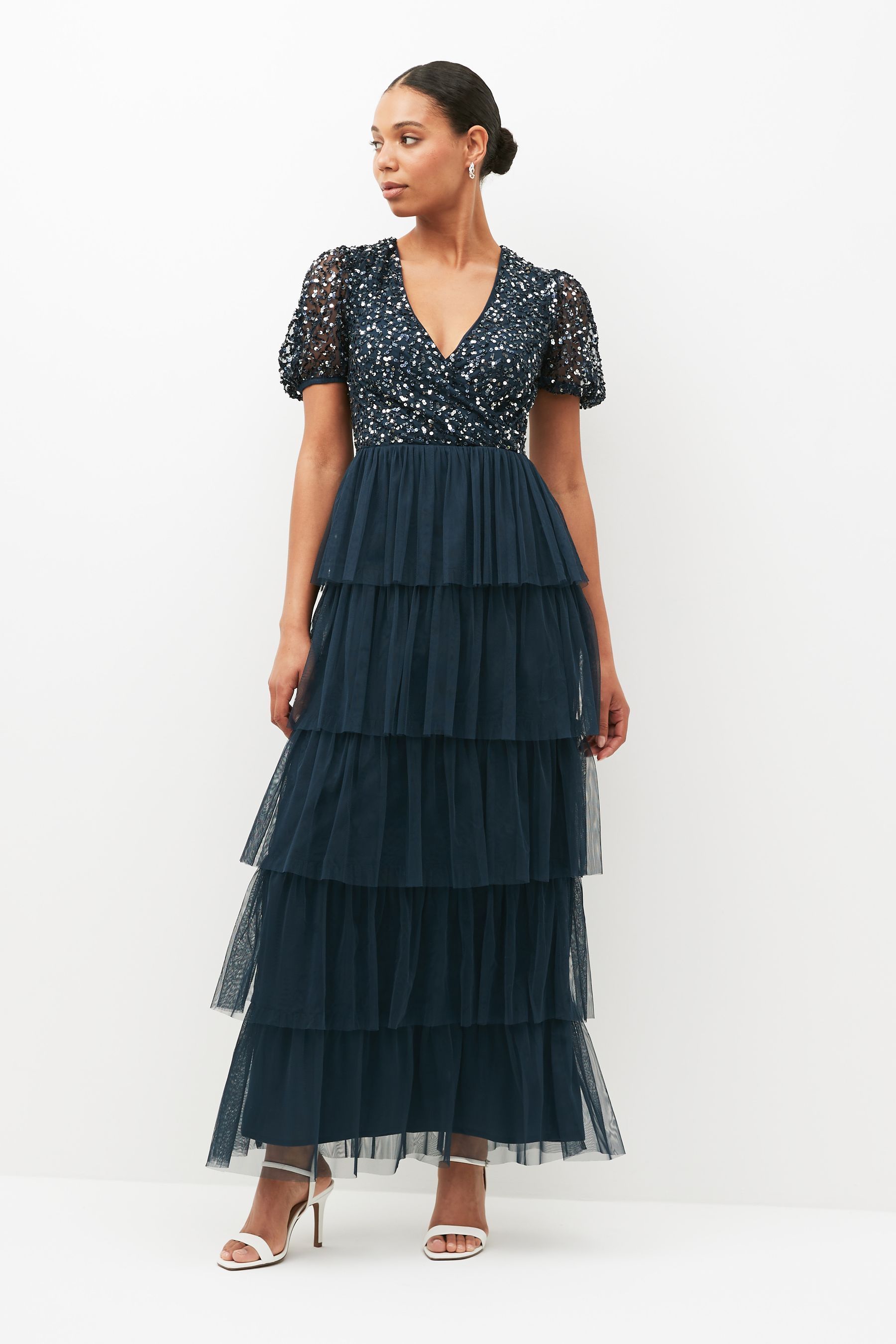 Next ladies navy dresses hot sale