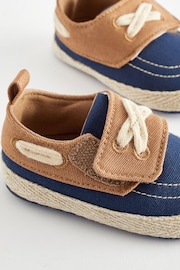 Navy Baby Boat Shoes (0-24mths) - Image 7 of 8