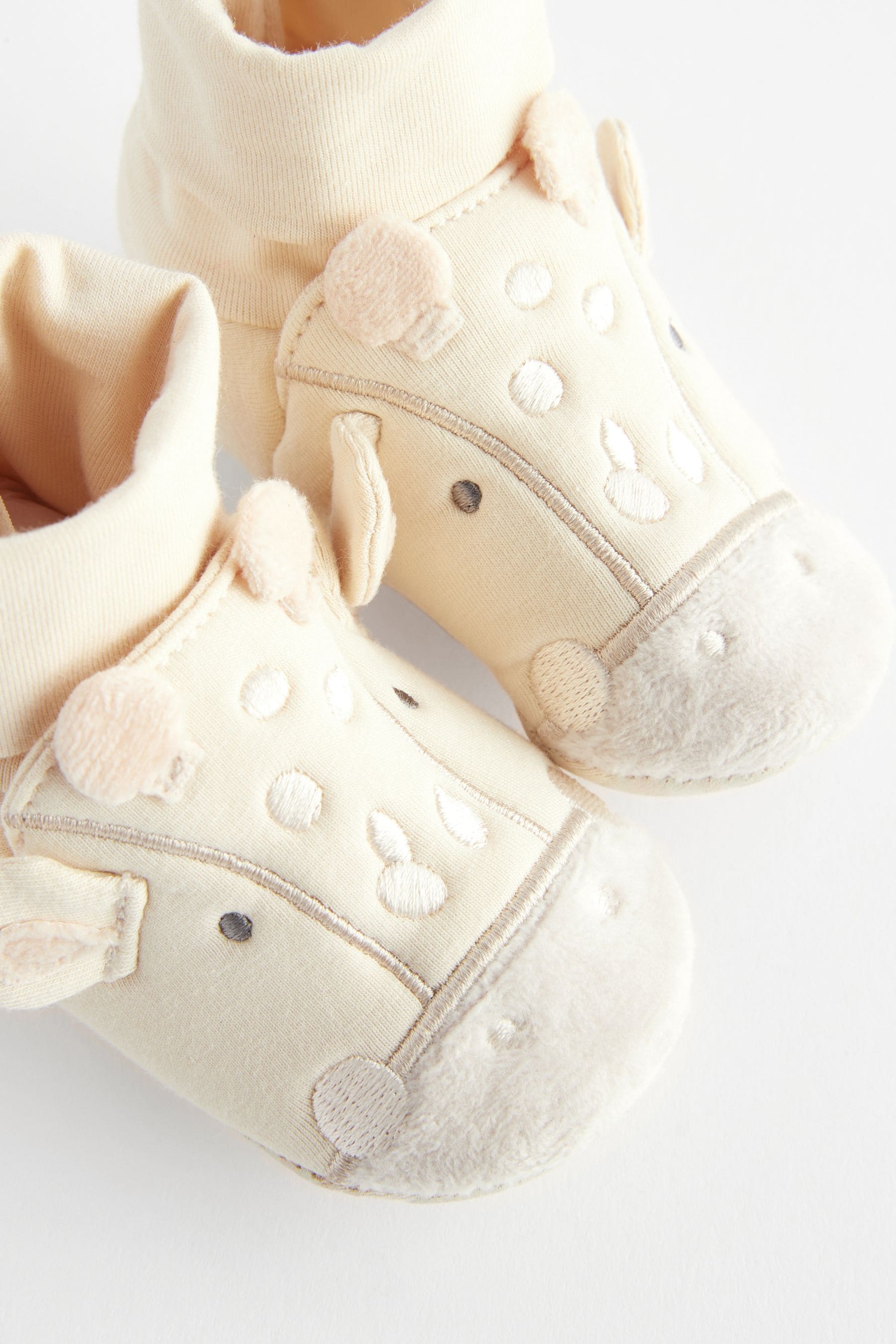 Sock top baby booties top