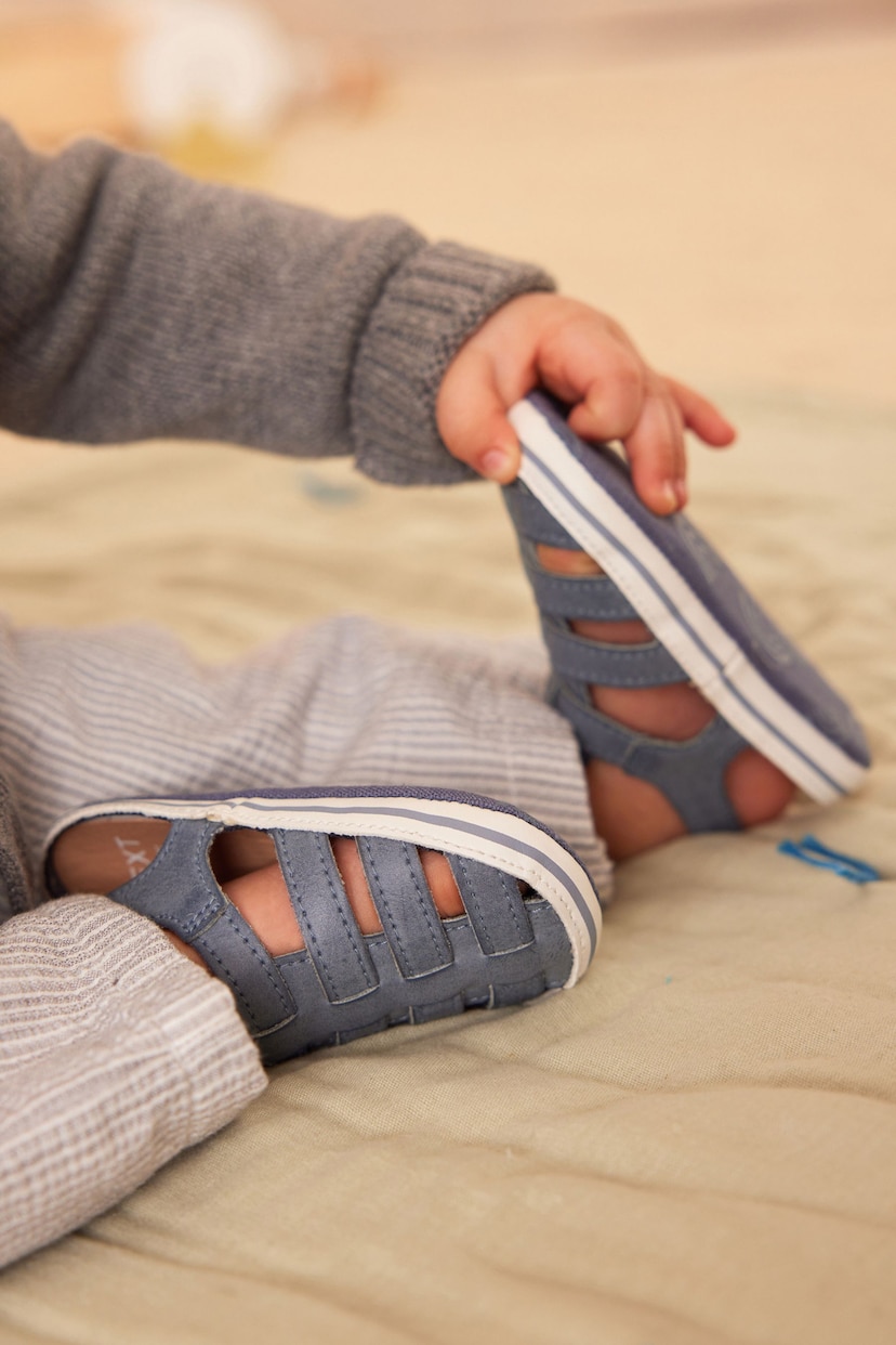 Blue Fisherman Baby Sandals (0-24mths) - Image 1 of 8