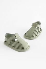 Sage Green Fisherman Baby Sandals (0-24mths) - Image 4 of 8