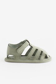 Sage Green Fisherman Baby Sandals (0-24mths) - Image 5 of 8