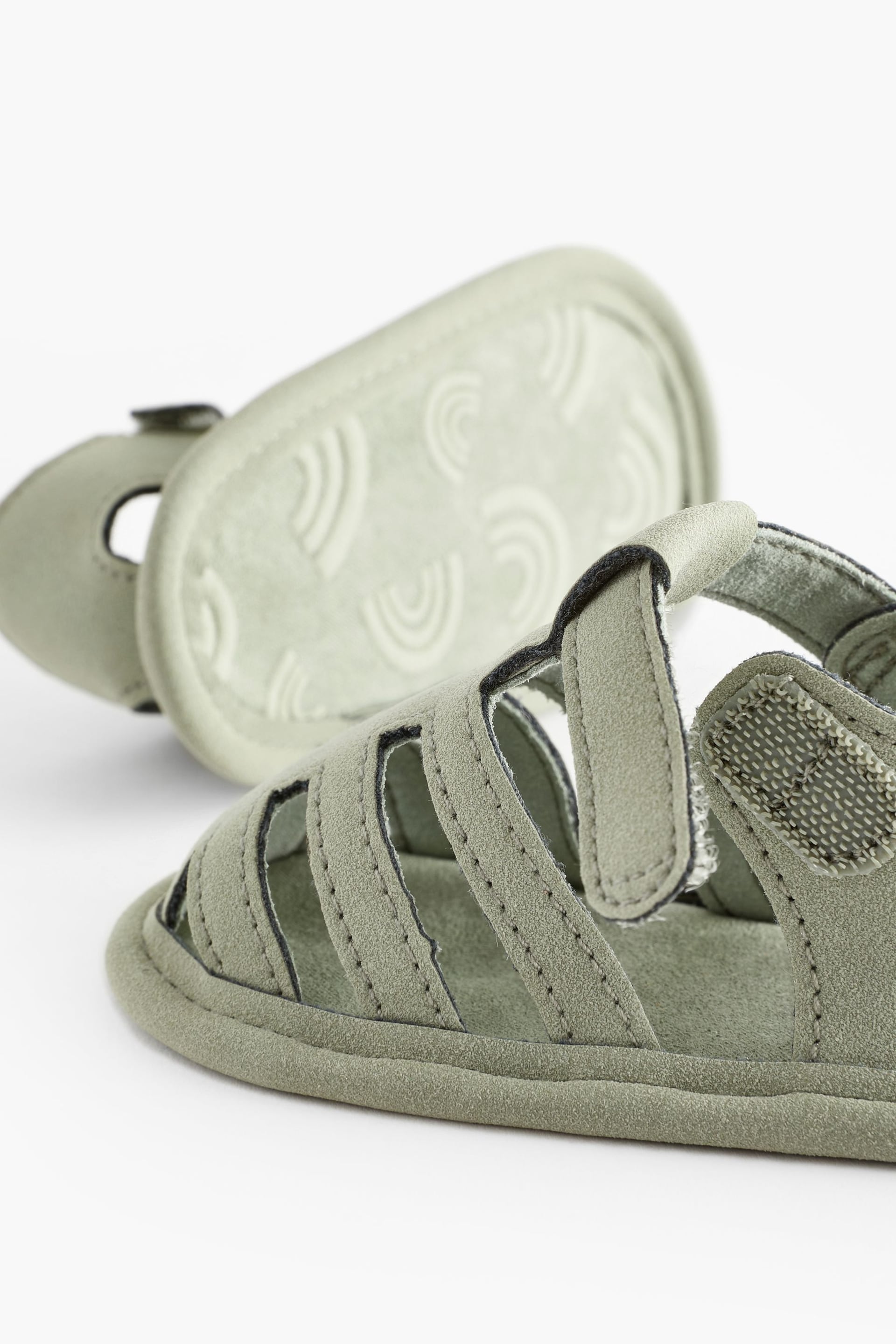 Sage Green Fisherman Baby Sandals (0-24mths) - Image 6 of 8