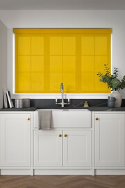 Ochre Yellow Simply Plain Made to Measure Roller Blind - Image 2 of 6