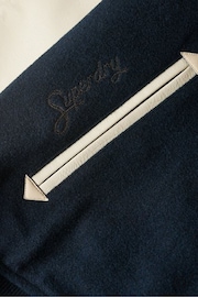 Superdry Blue College Varsity Bomber Jacket - Image 5 of 5