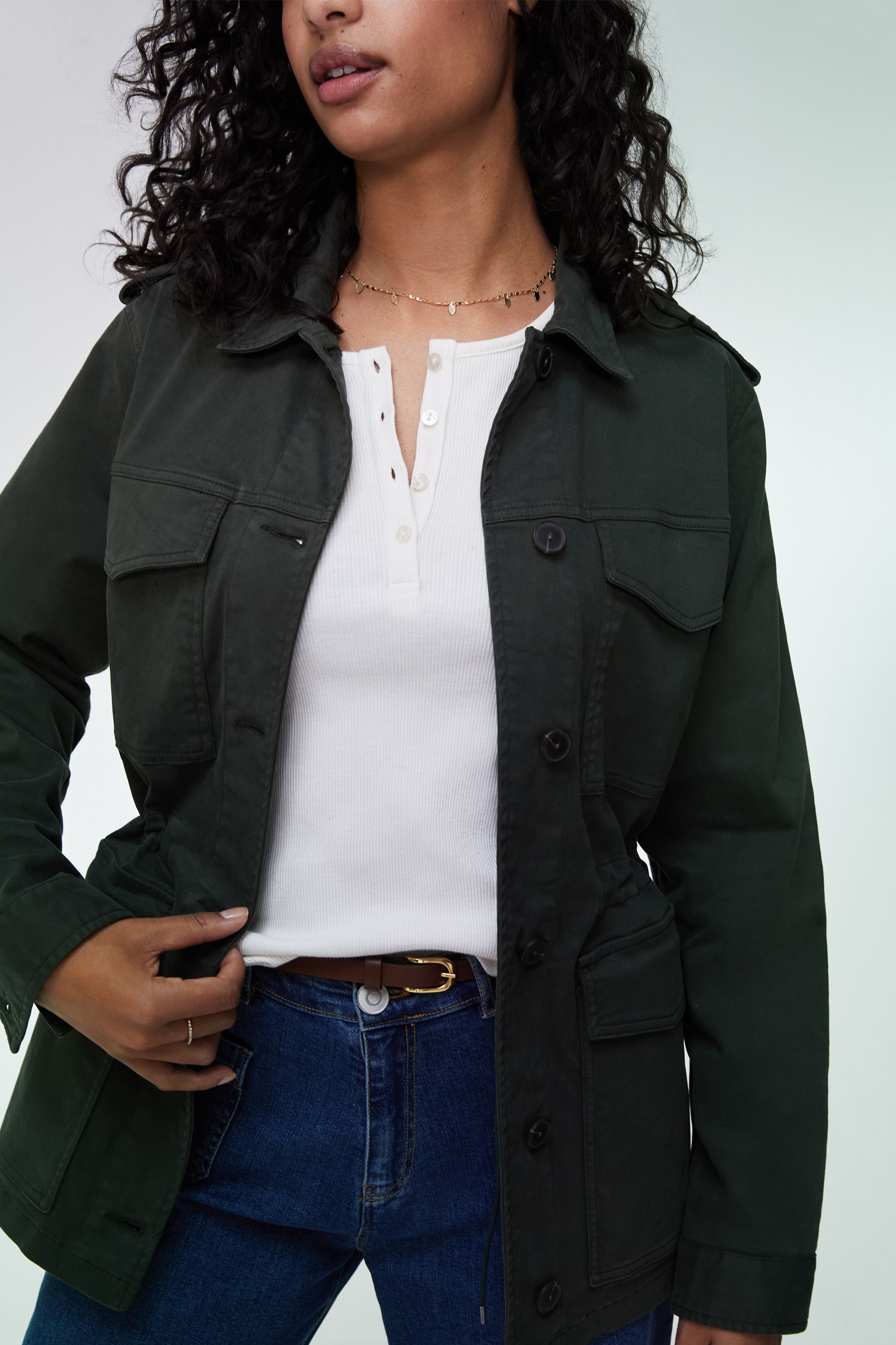 Buy Baukjen Green Drake Organic Utility Jacket from Next Canada