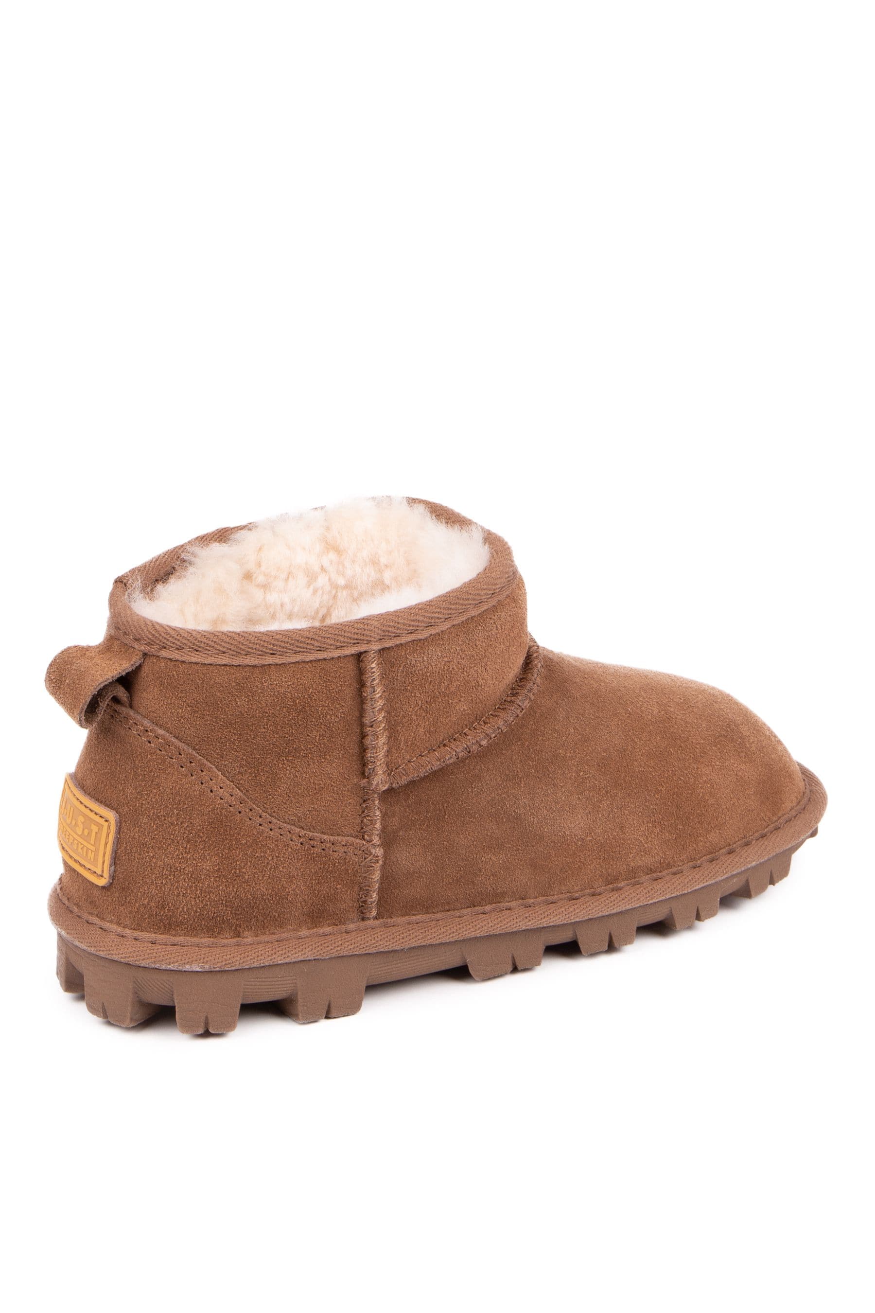 Buy Just Sheepskin Brown Ladies Mini Grace Sheepskin Boots from the Next UK online shop