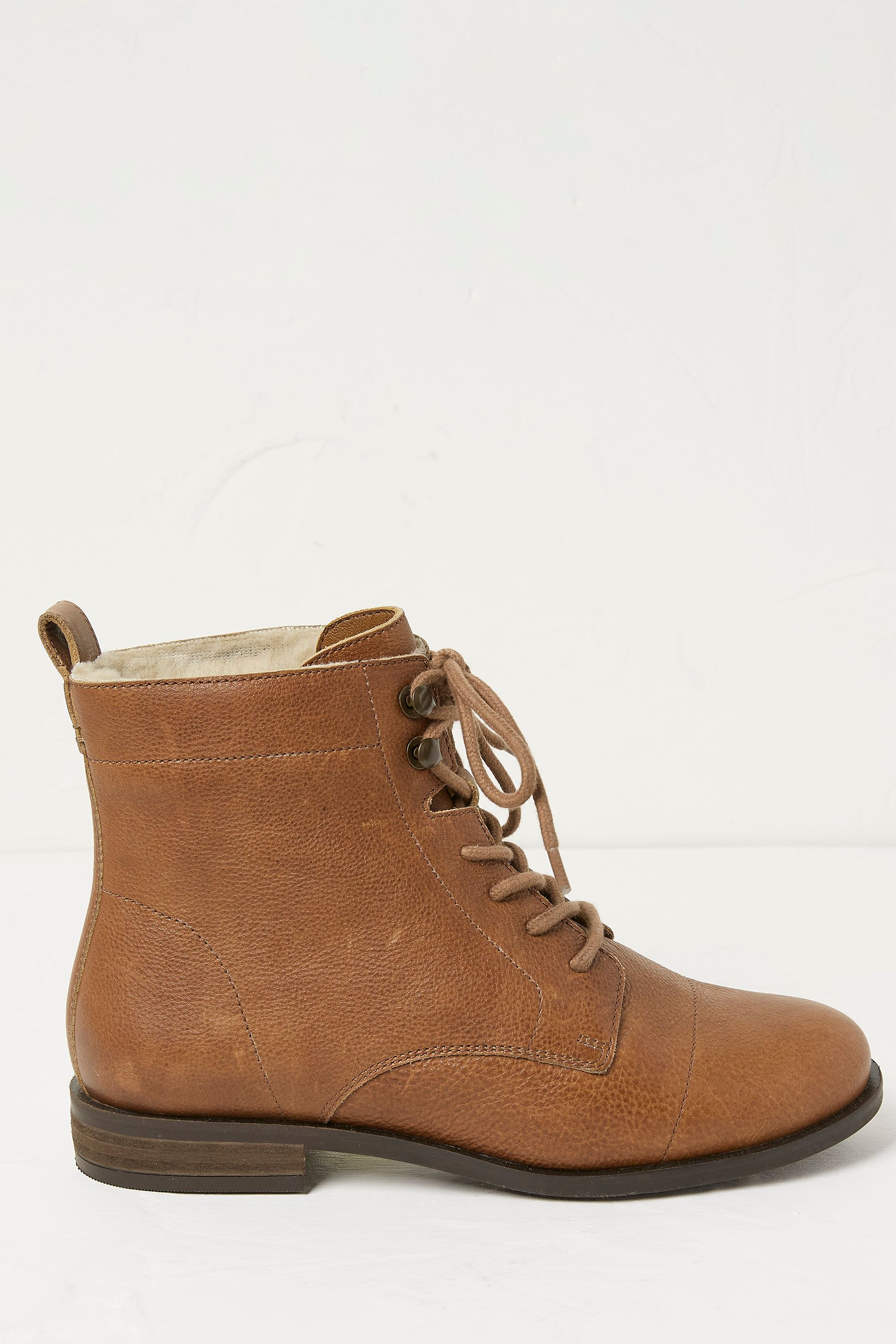 Buy FatFace Brown Catrin Lace Up Ankle Boots from Next Luxembourg