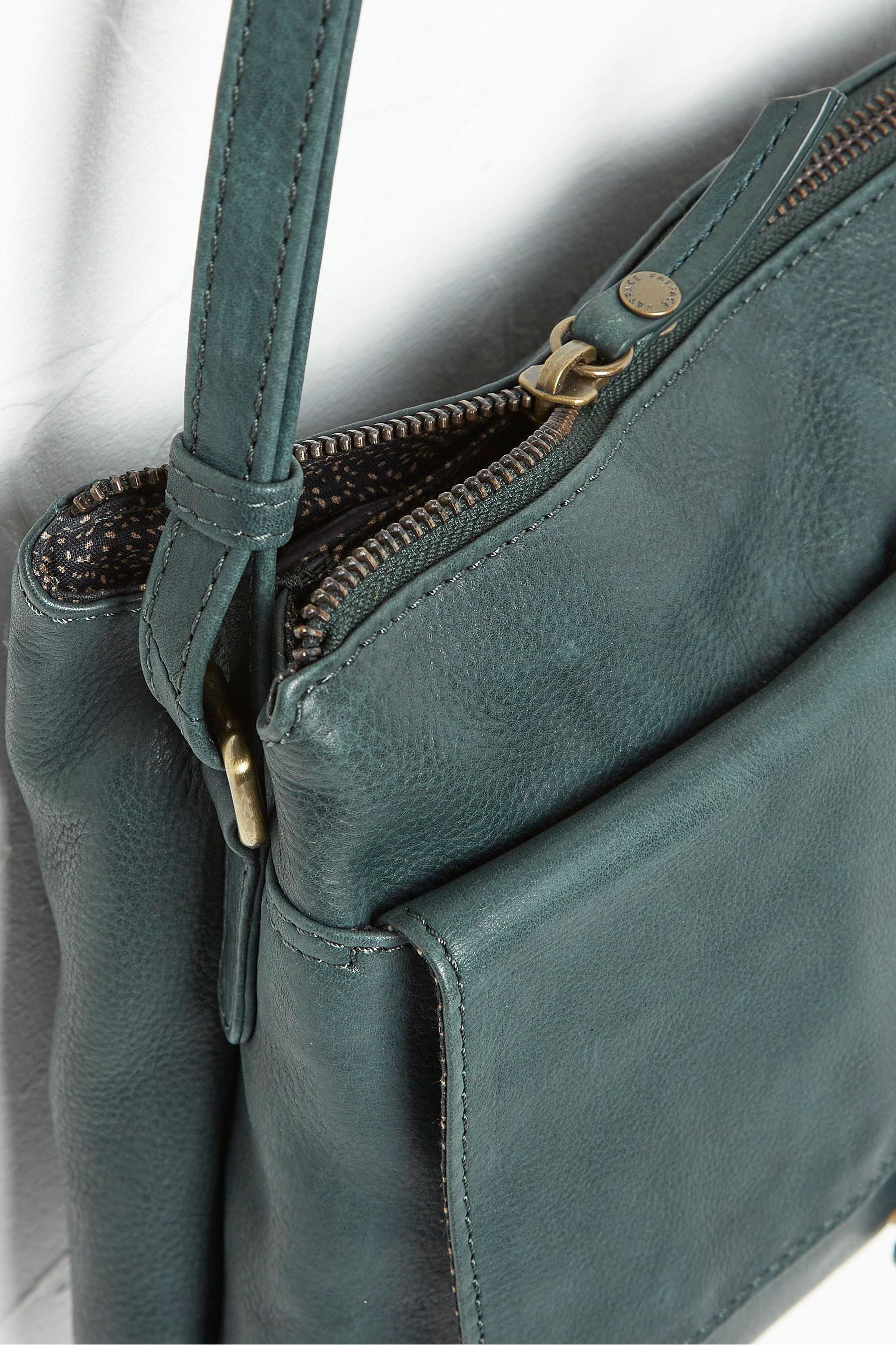 Buy FatFace Green The Eva Square Crossbody Bag from Next Ireland