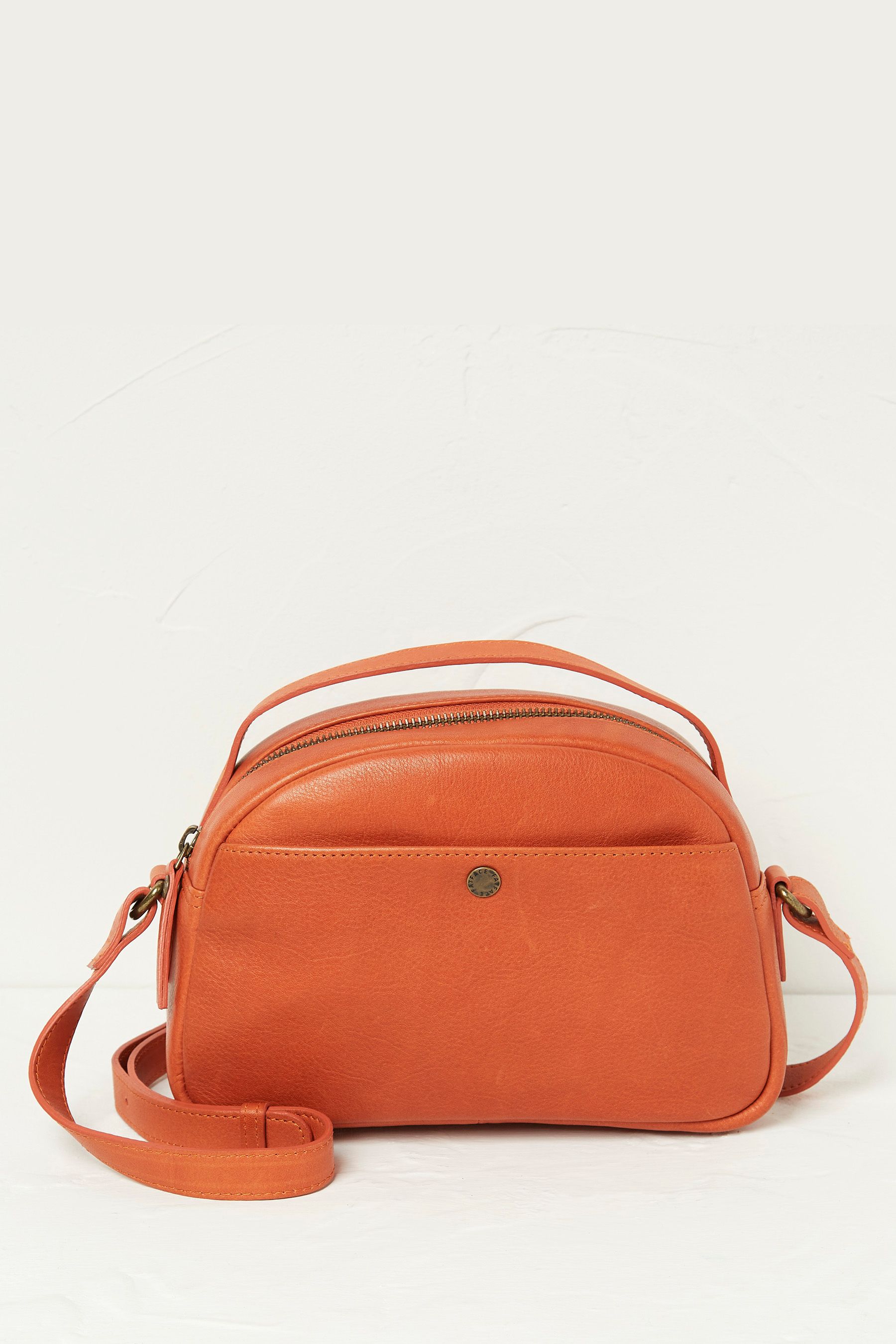 Buy FatFace Orange The Callie Crossbody Bag from Next Ireland