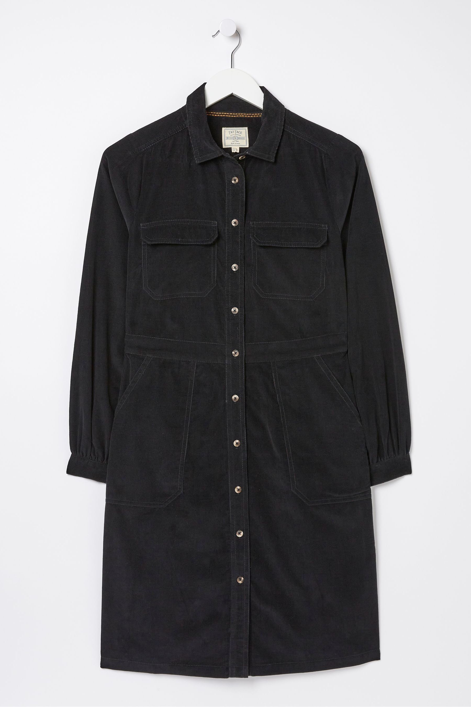 Buy FatFace Black Tabitha Cord Dress from Next Germany