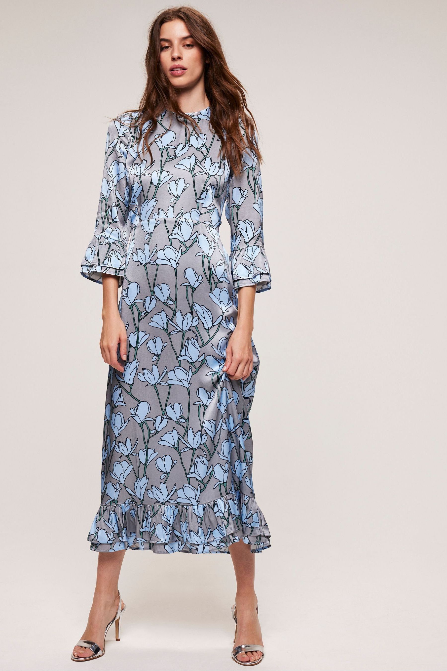 Mint velvet grey dress outlet