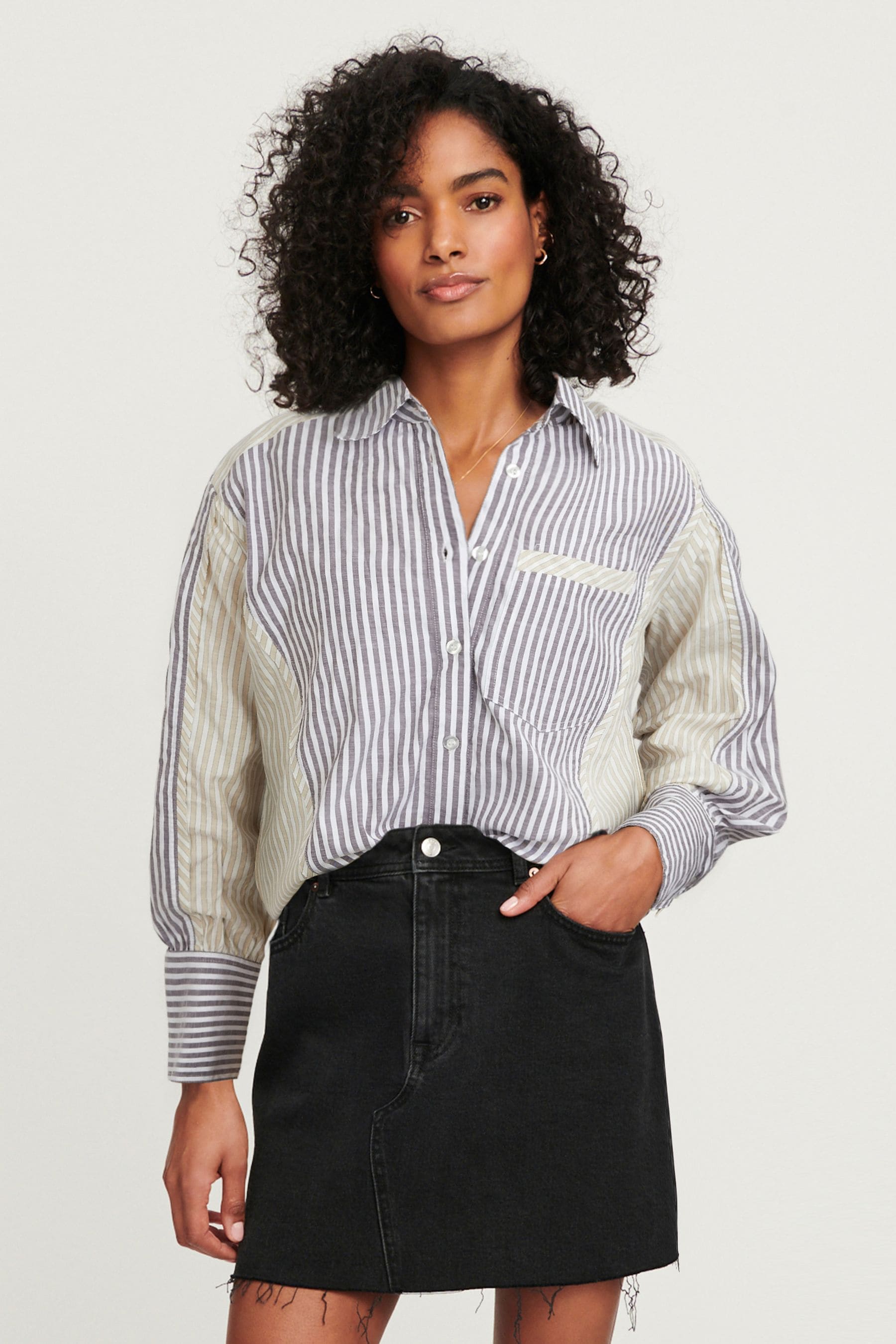 Black denim skirt ireland 2025