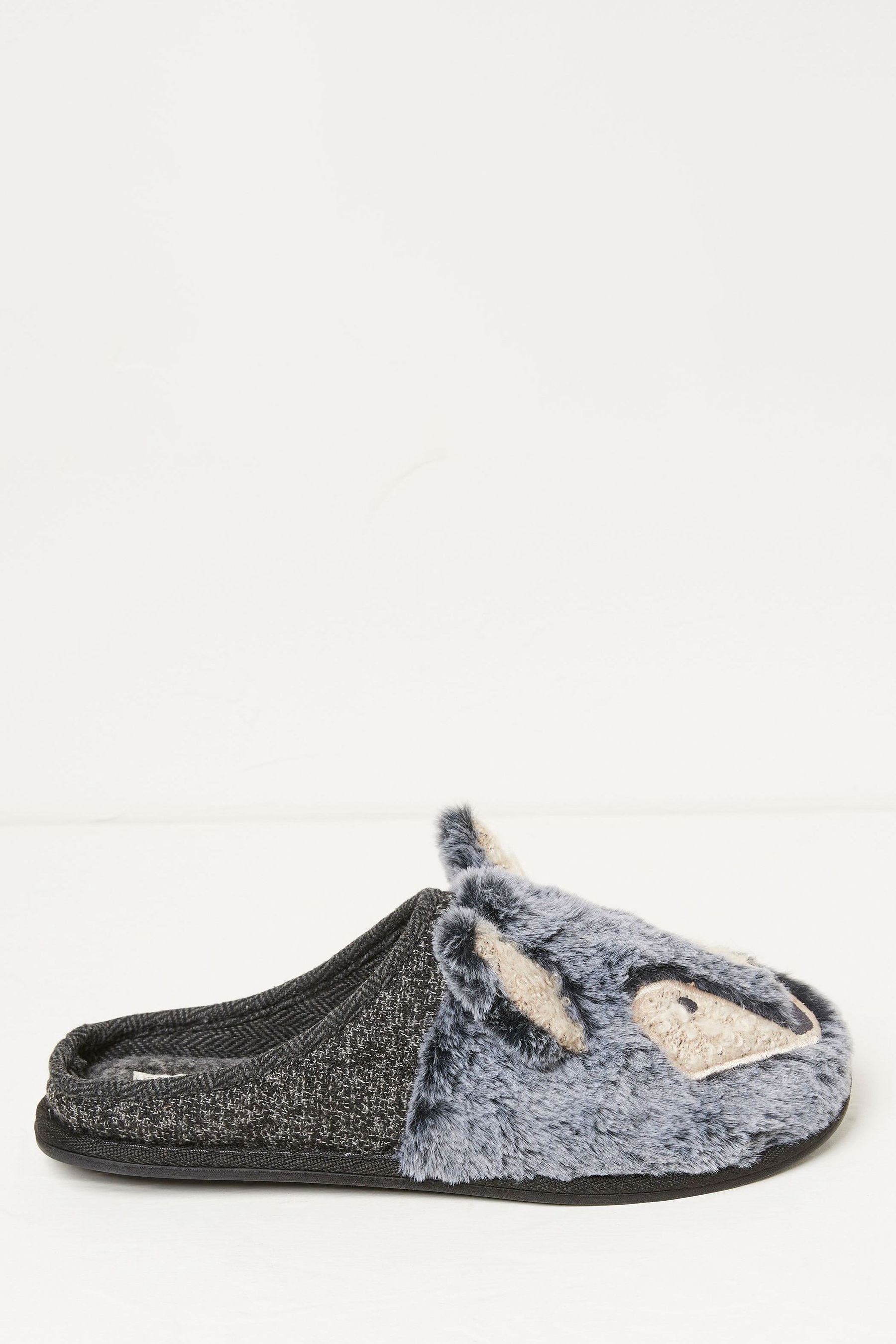 Fat face fox slippers hotsell