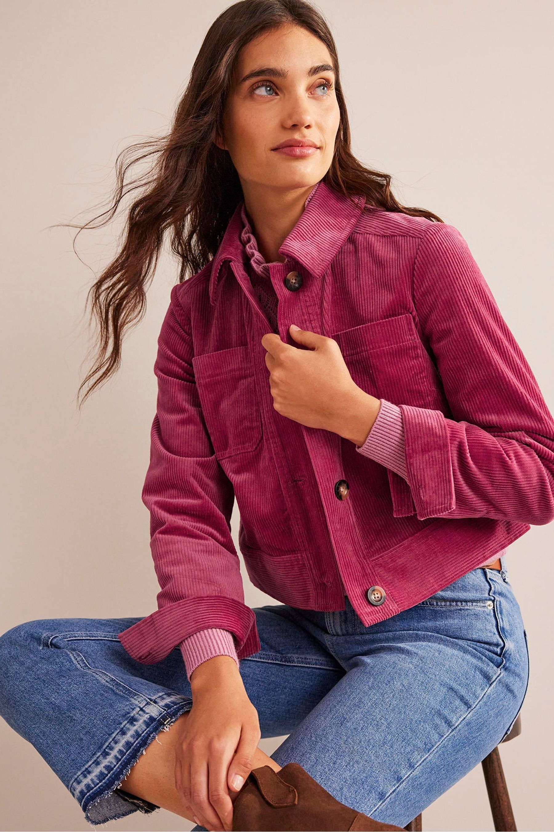 Boden corduroy jacket store