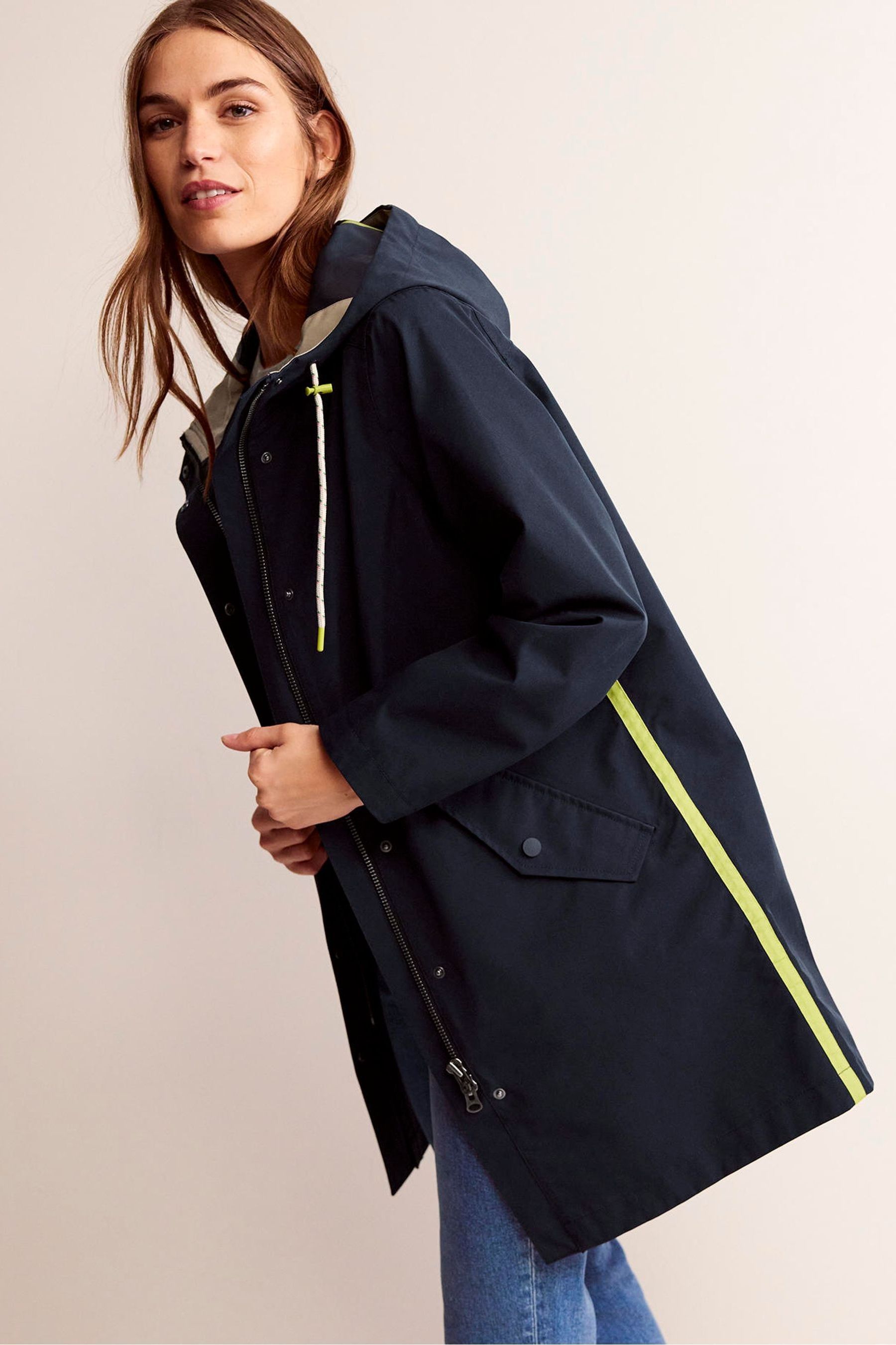 Boden navy coat best sale