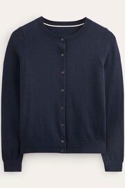 Boden Blue Catriona Cotton Cardigan - Image 5 of 6