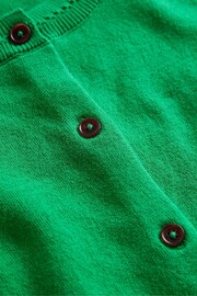 Boden Green Catriona Cotton Cardigan - Image 6 of 6