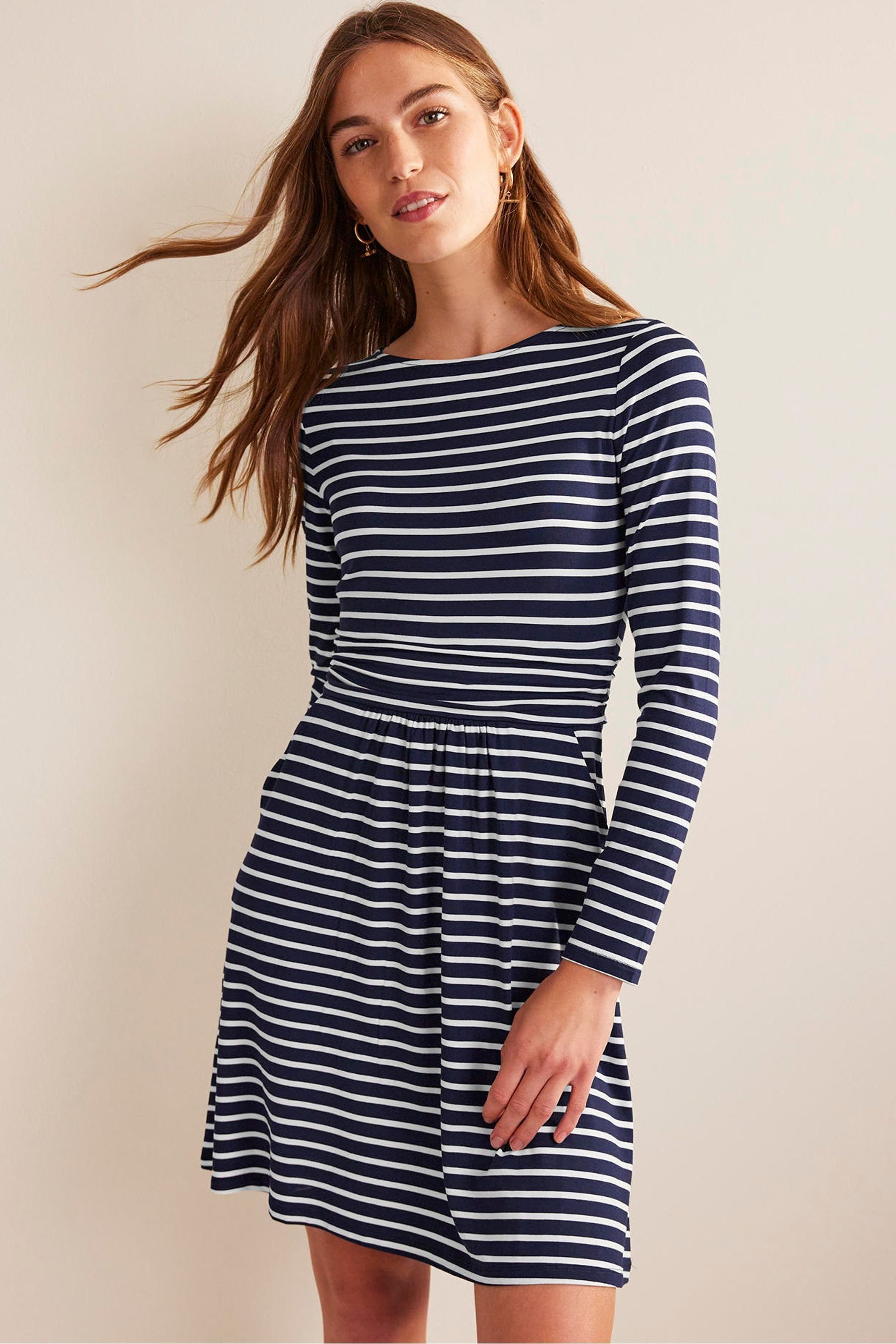 Boden navy dress deals