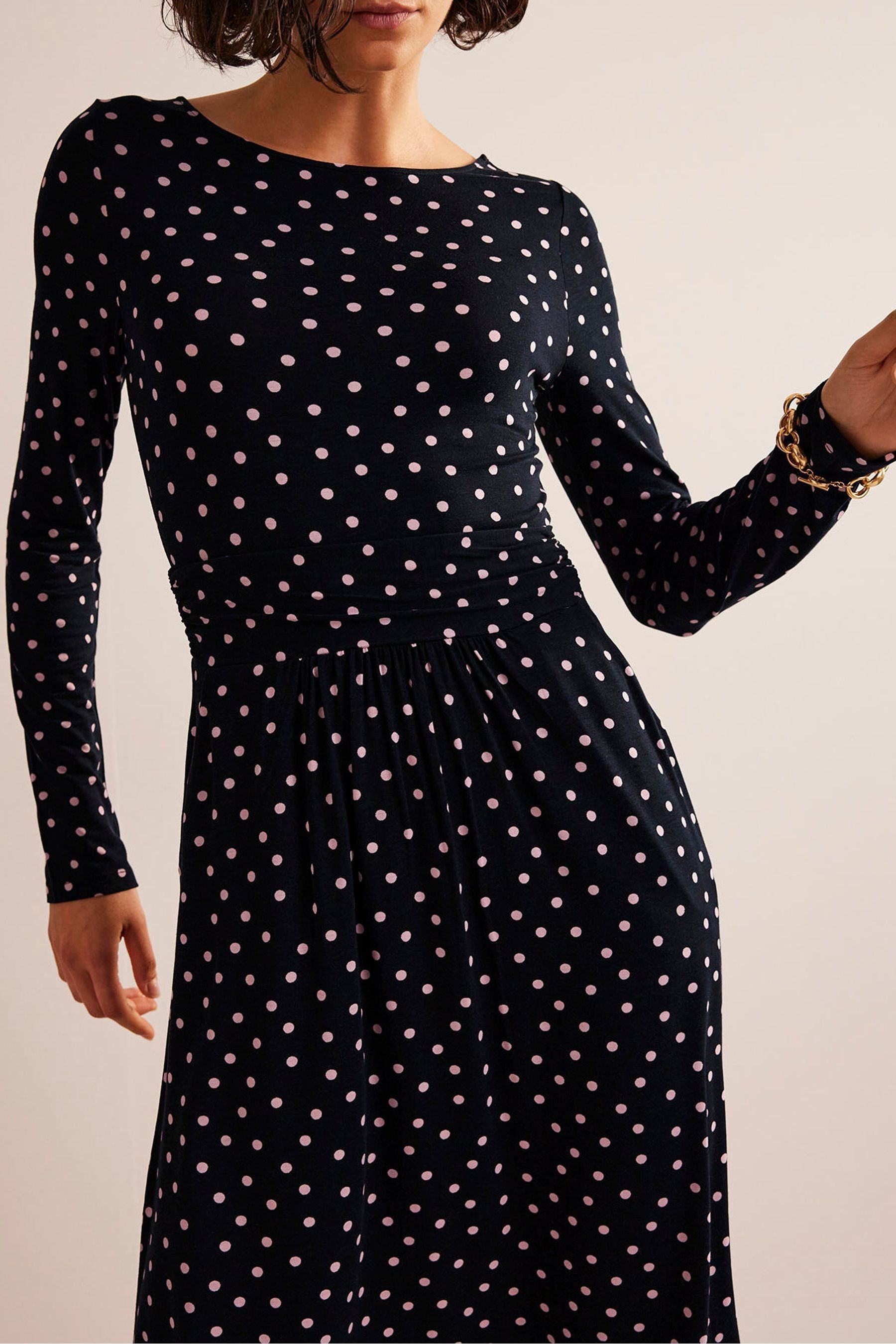 Buy Boden Black Abigail Jersey Dress from Next Luxembourg