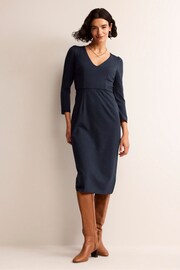 Boden Blue Petite Bethany Jersey Midi Dress - Image 1 of 5