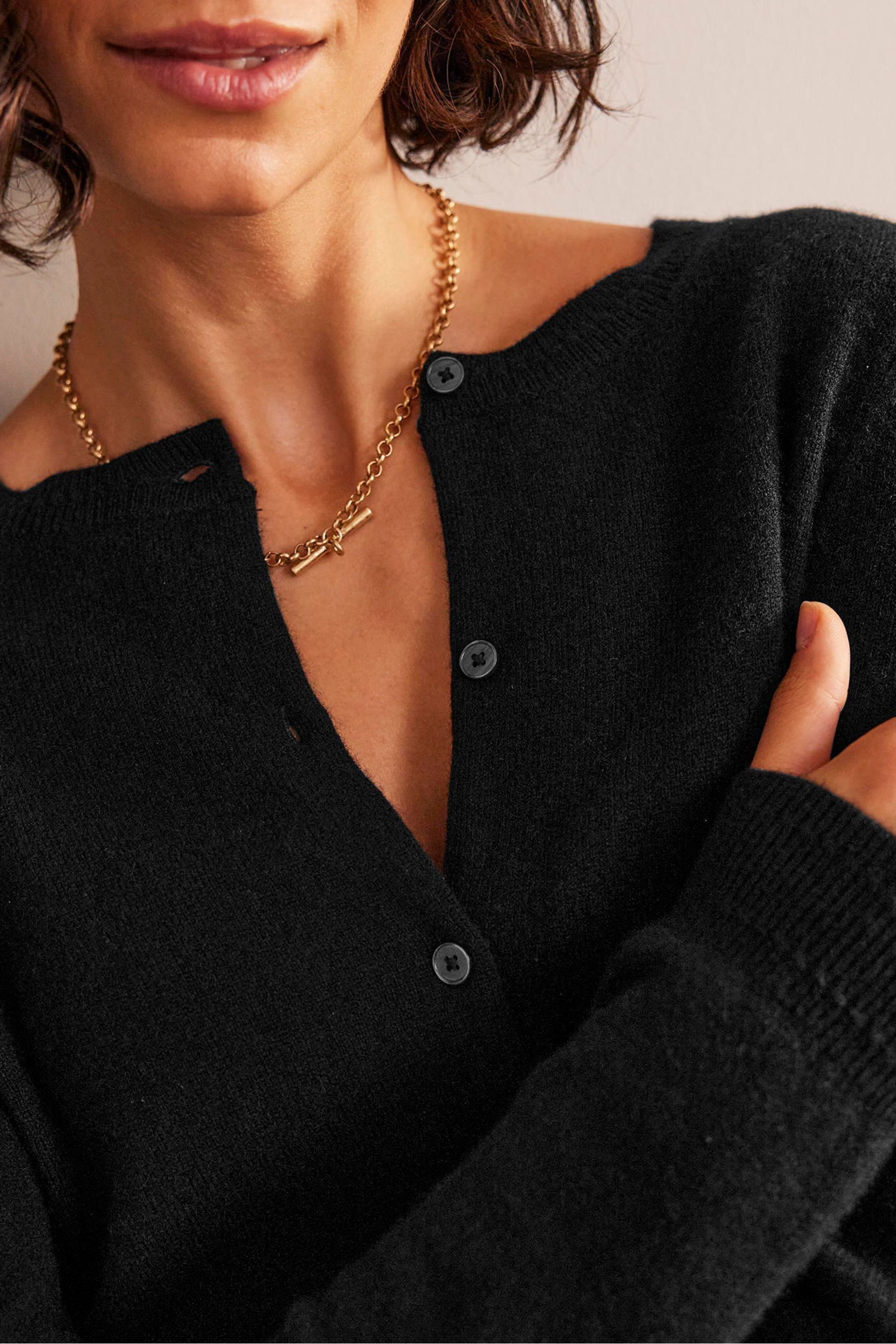 Boden cashmere crew cardigan outlet