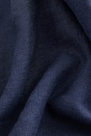 Black/Navy Blue Linen Blend Taper Trousers 2 Pack - Image 13 of 14