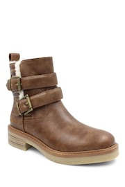 Blowfish Malibu Womens Vinter SHR Buckle Strap Ankle Boots - Image 2 of 3