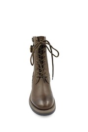 Blowfish Malibu Womens Code Combat Lace Zip Boots - Image 3 of 3