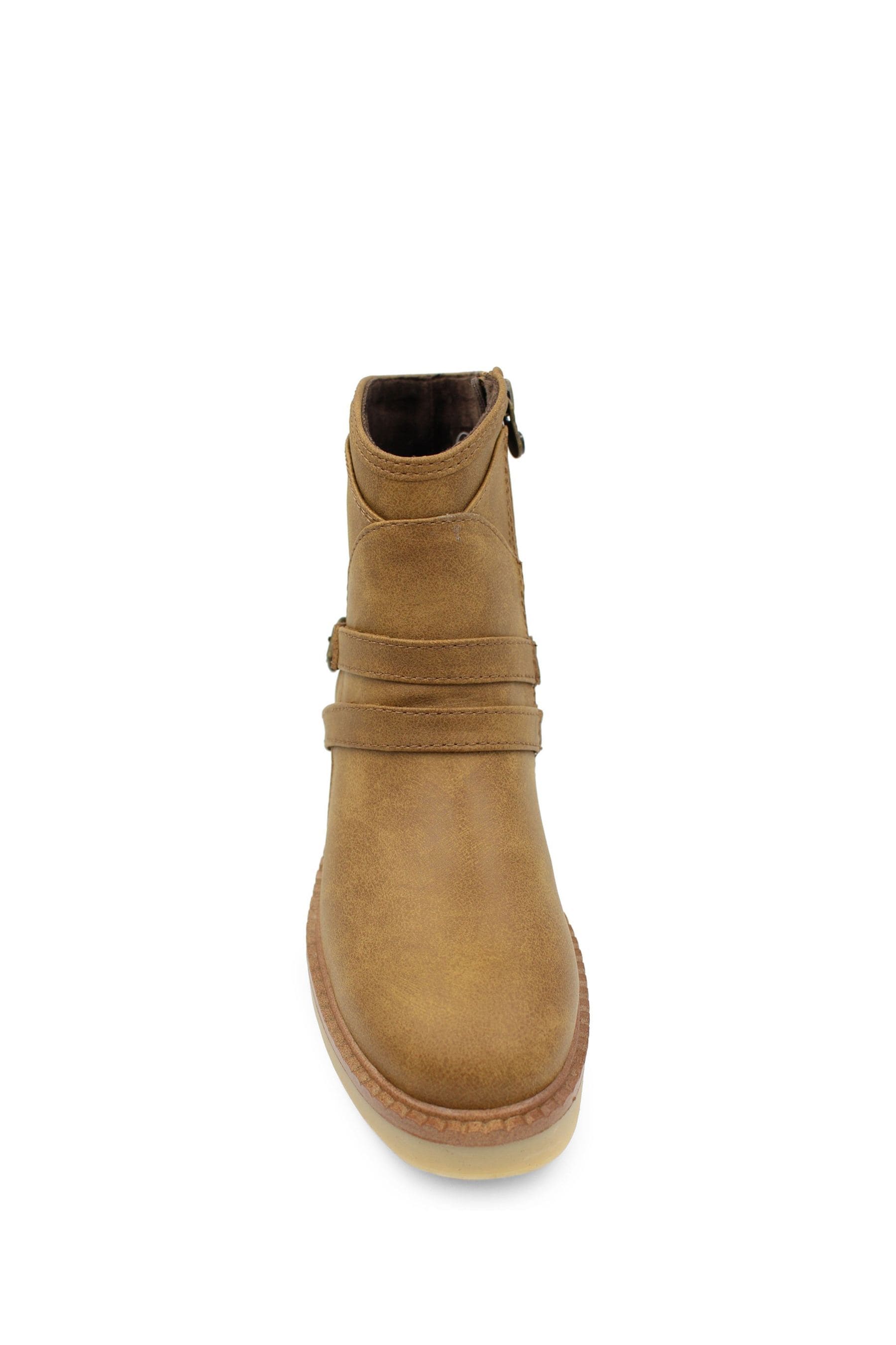 Buy Blowfish Malibu Womens Natural Visit Buckle Strap Ankle Boots from Next Ireland