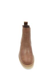 Blowfish Malibu Womens Natural Vedder Back Zip Ankle Chelsea Boots - Image 3 of 3