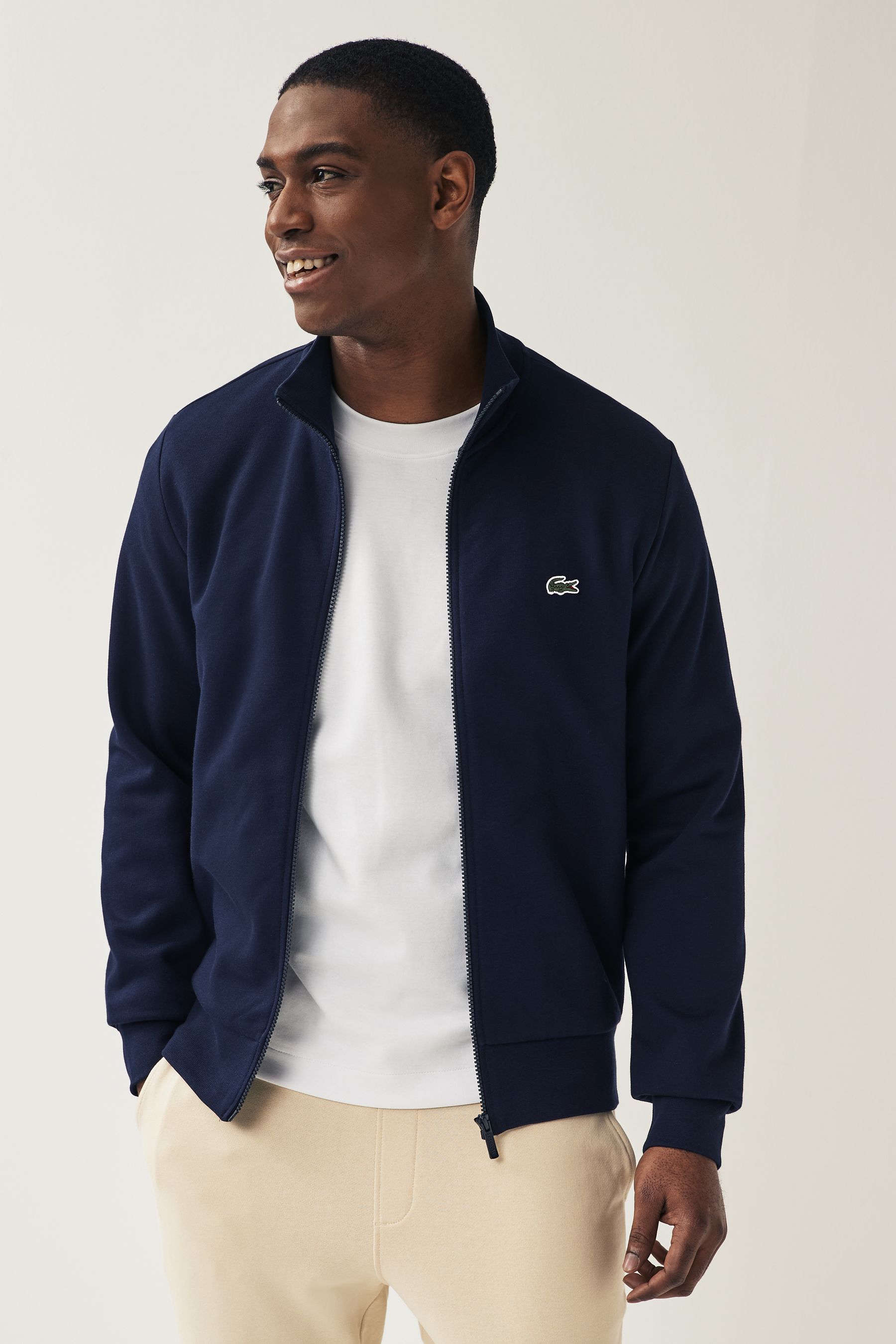 Lacoste tracksuit tops sale