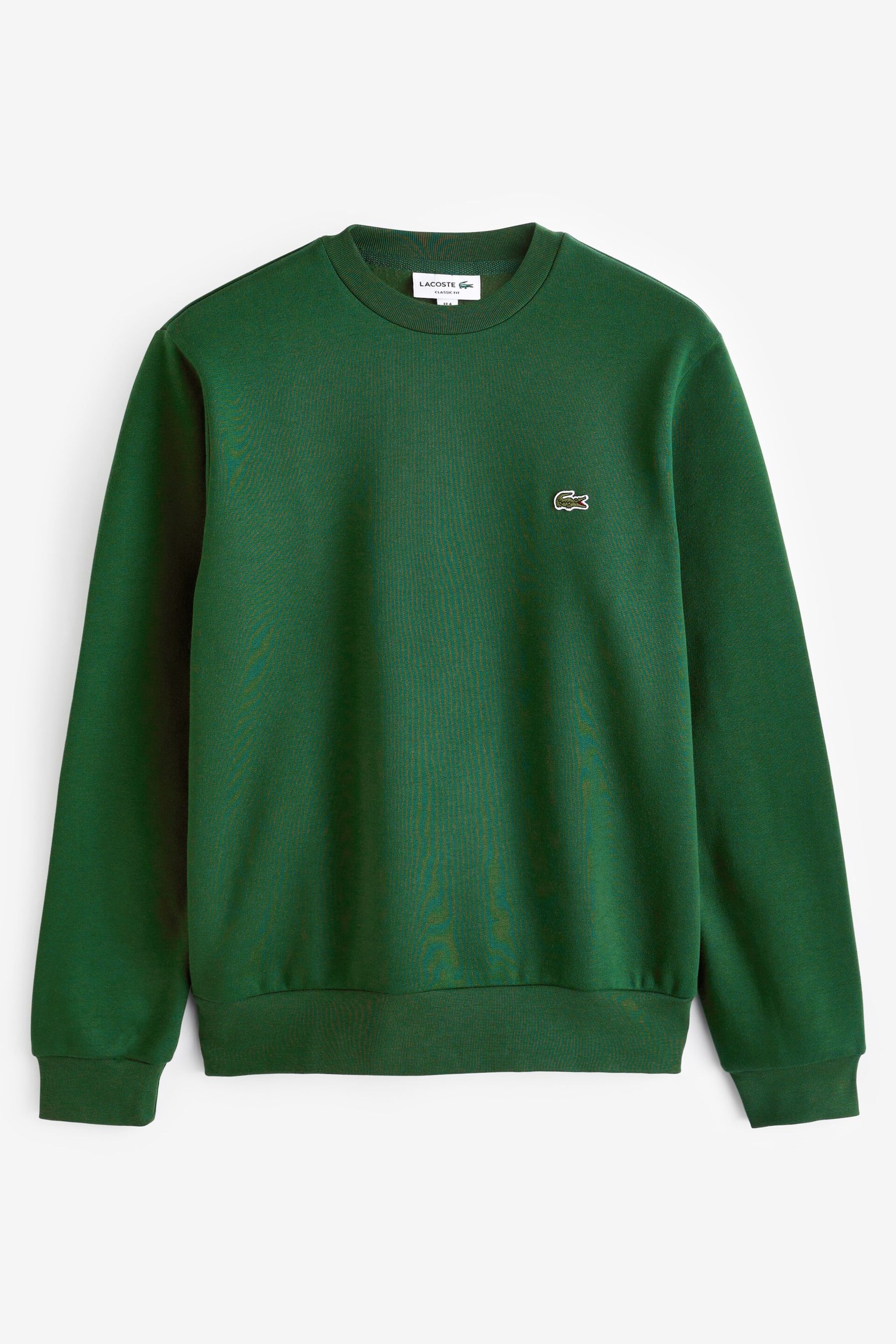 Lacoste Fleece Lined Crew-Neck Jumper - Image 4 of 4