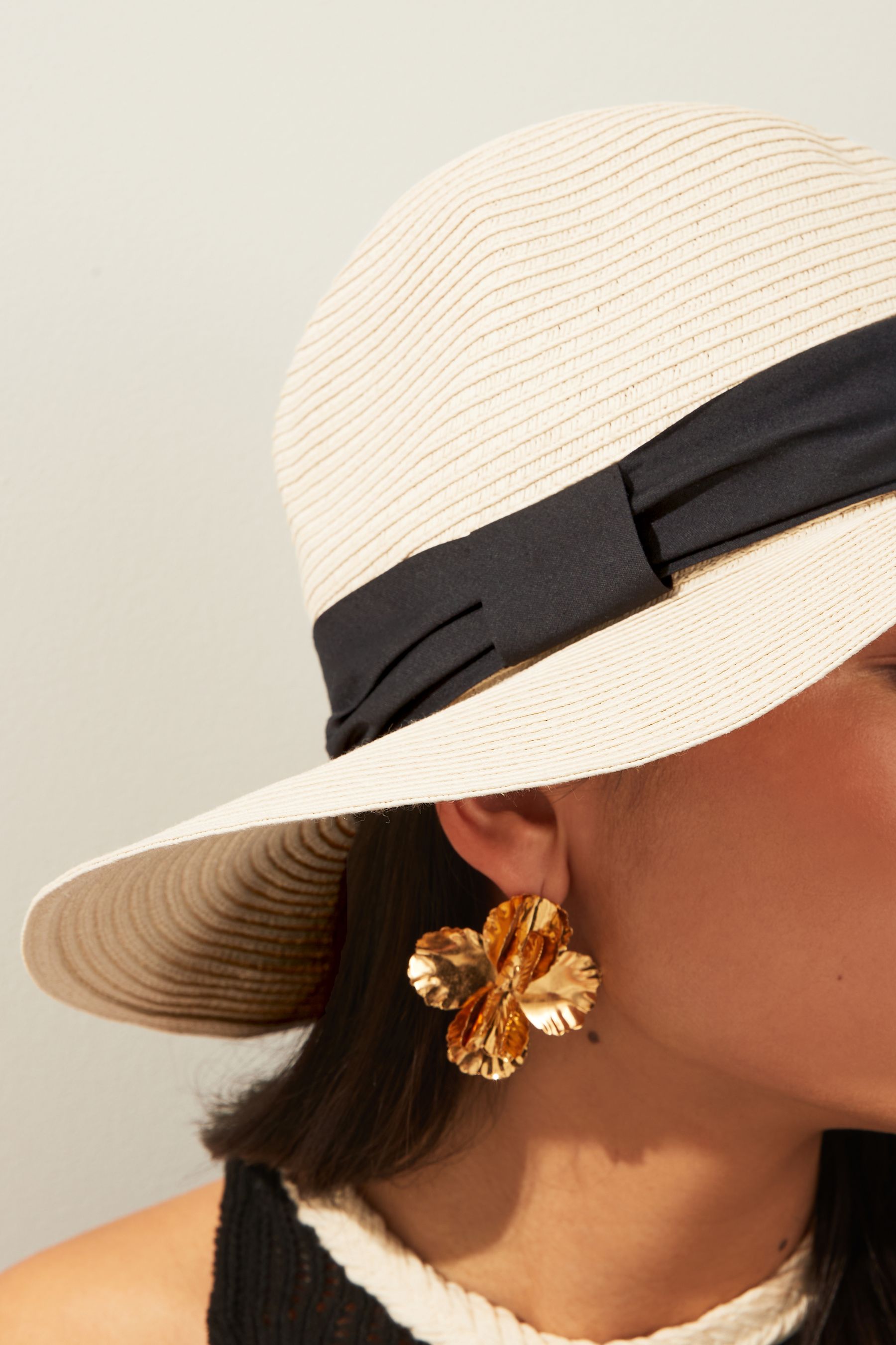 Buy Natural Panama Hat from the Next UK online shop