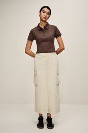 Chocolate Brown Polo Shirt - Image 2 of 7