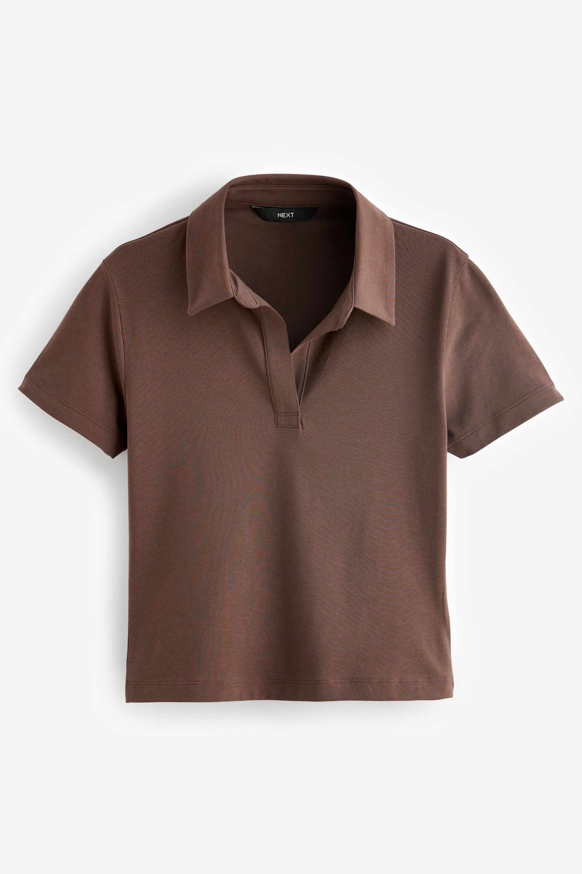 Chocolate Brown Polo Shirt - Image 6 of 7