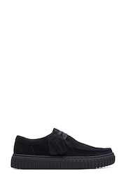 Clarks Black Suede Torhill Shoes - Image 1 of 7