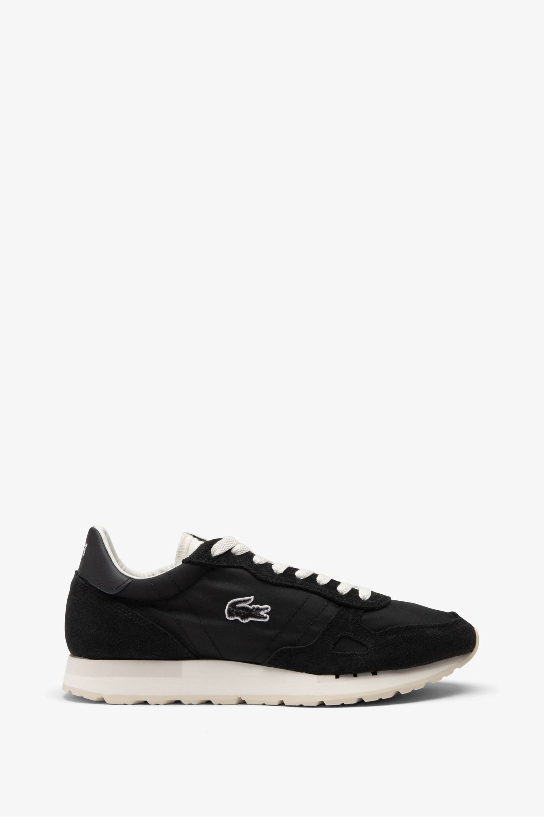 Buy Lacoste Partner 70S 124 2 Sma Black Trainers from Next Luxembourg