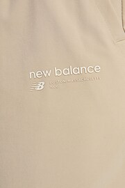 New Balance Brown Athletics Stretch Woven Joggers - Image 9 of 9