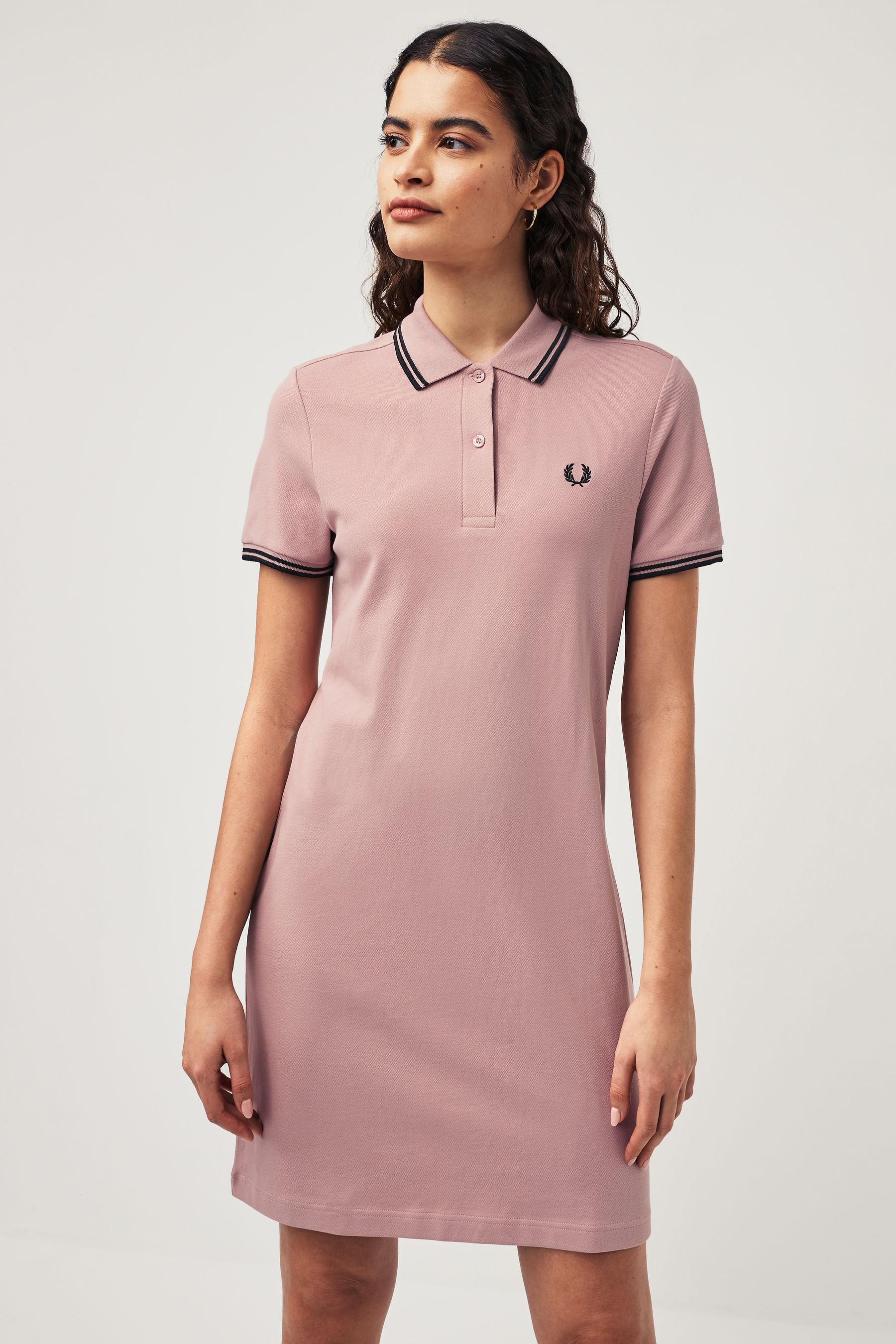 Buy Fred Perry Twin Tipped Polo Dress from Next Luxembourg