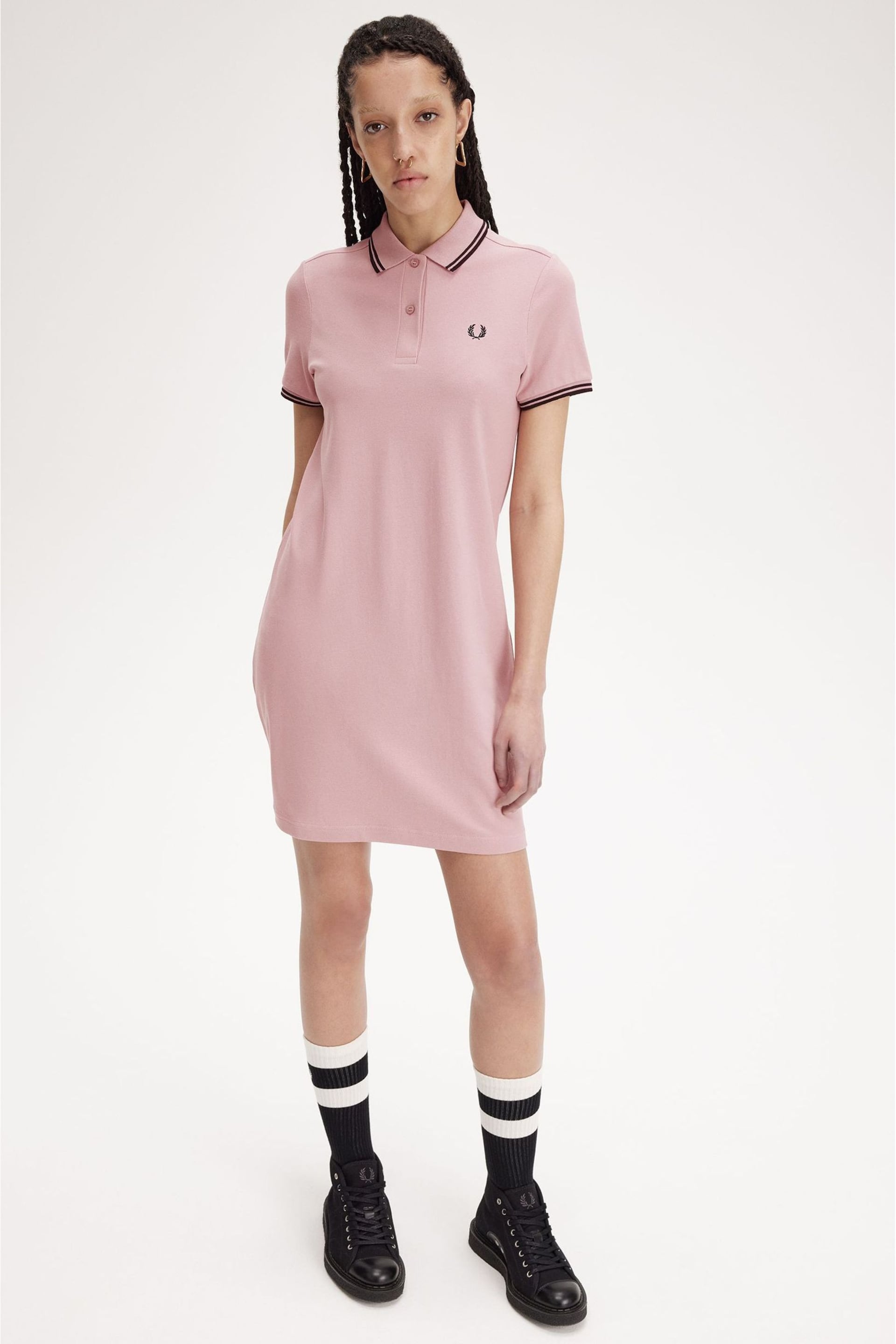 Fred Perry Twin Tipped Polo Dress - Image 3 of 6
