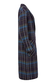 Celtic & Co. Blue Wool Knee Length Coat - Image 8 of 8