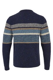 Celtic & Co. Mens Blue Statement Donegal Jumper - Image 4 of 9