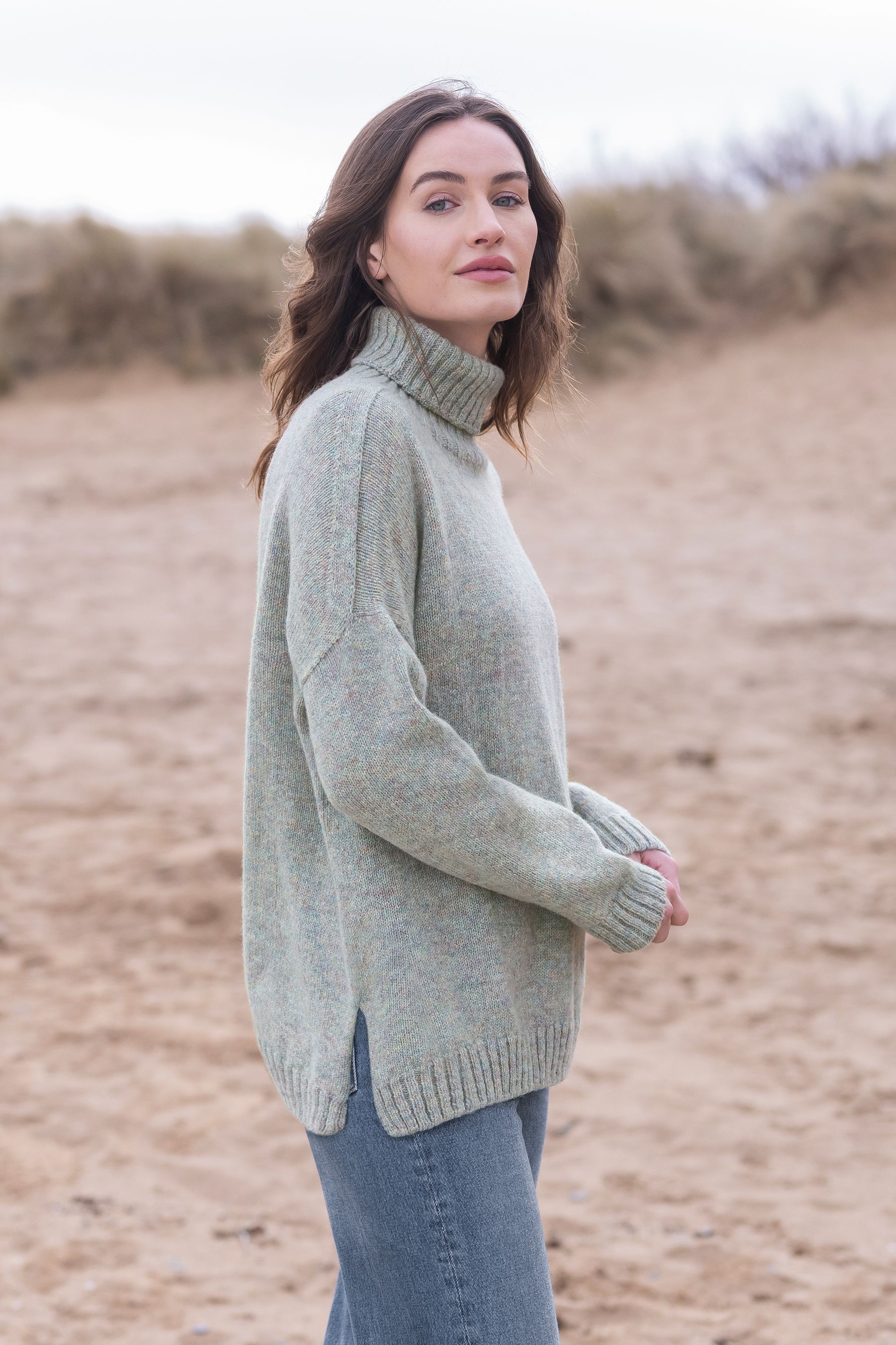 Grey slouchy jumper discount