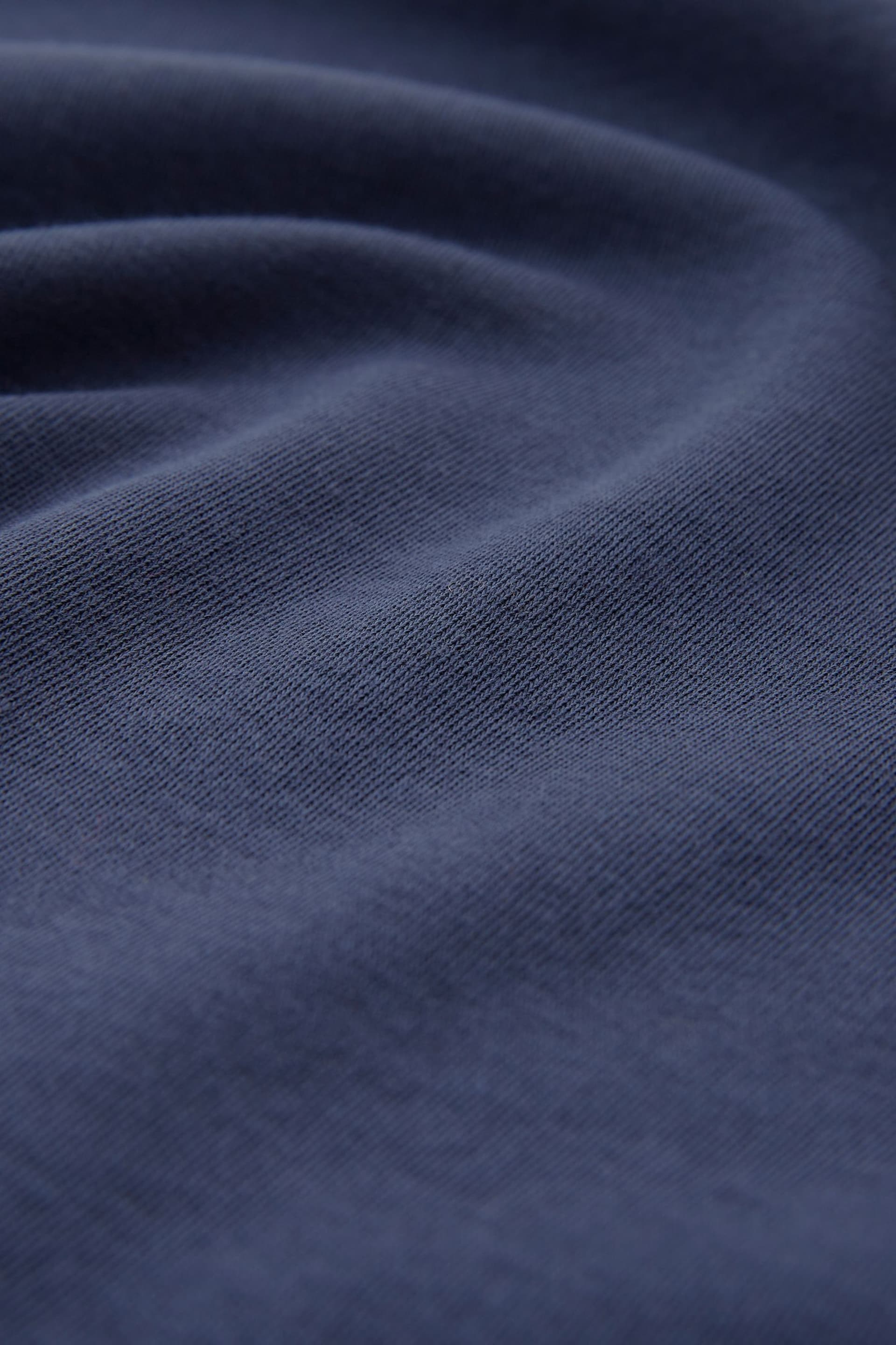 Celtic & Co. Blue Organic Cotton Long Sleeve T-Shirt - Image 6 of 7