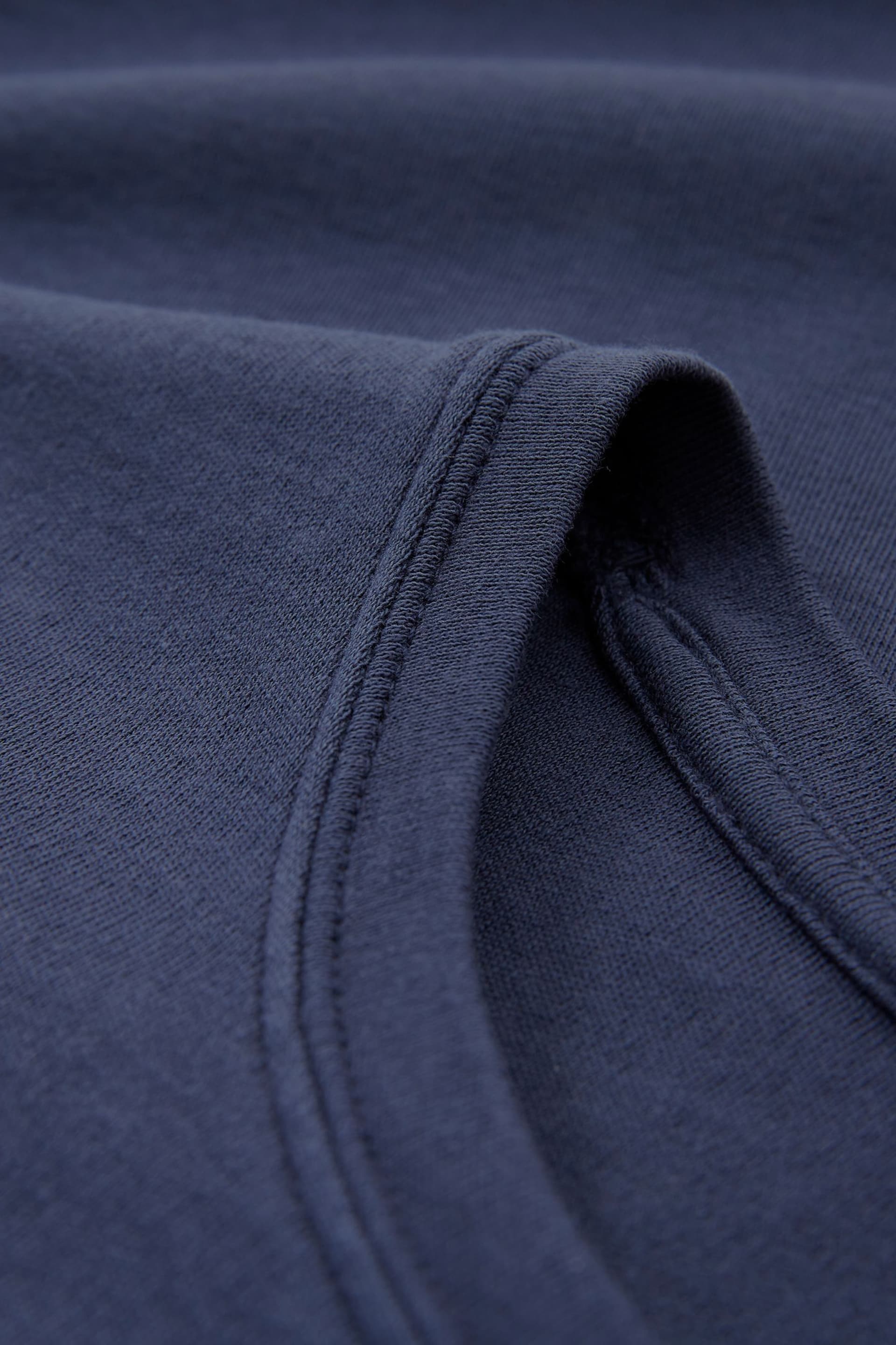Celtic & Co. Blue Organic Cotton Long Sleeve T-Shirt - Image 7 of 7