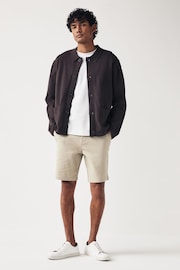 Stone Slim Fit Stretch Chinos Shorts - Image 2 of 9
