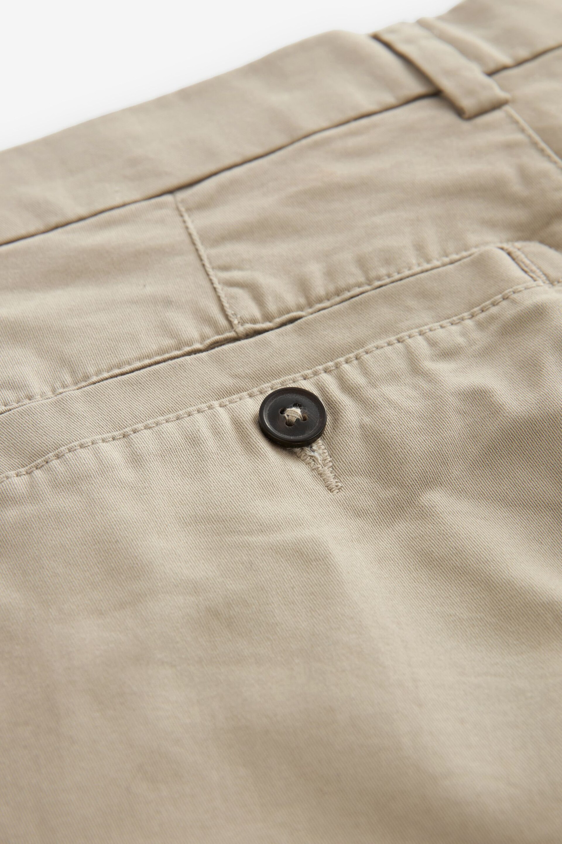 Stone Slim Fit Stretch Chinos Shorts - Image 7 of 9